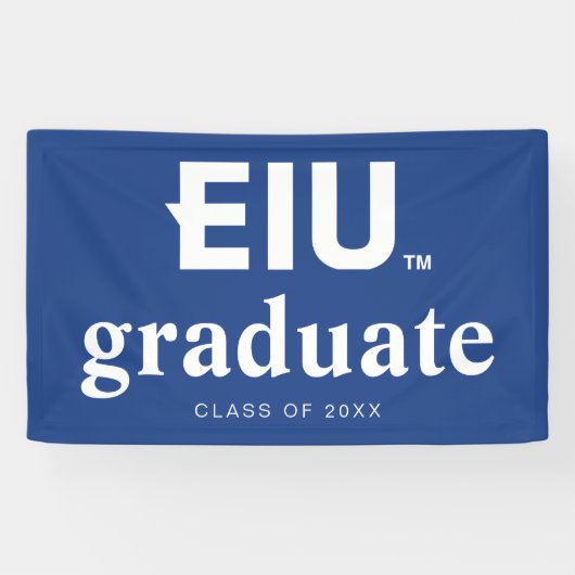 EIU-blokletter Spandoek (Horizontaal)