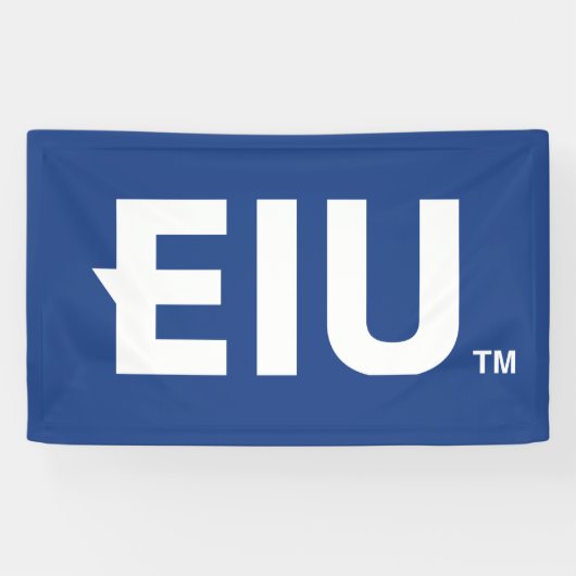 EIU-blokletter Spandoek (Horizontaal)