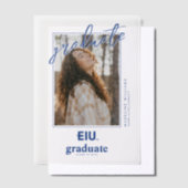 EIU-blokletter Vellum Uitnodigingen (Offset)