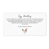 Eiwitbehandeling Sticker Verpakking Etiket (Voorkant)