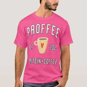 eiwithoudende koffie t-shirt