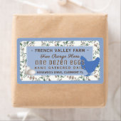 Eiwitkarton Etiket Botanisch met Hen en Eieren Blu (Insitu)