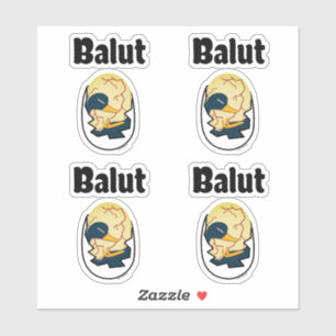 Eiwitproteïne van de koningseend, Filipino Sticker