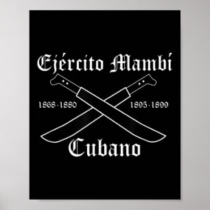 Ejercito Mambi Cubano: Cubaanse onafhankelijkheids Poster