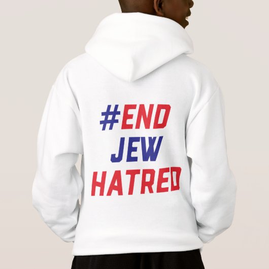 #EJH Kinderen sweatshirt in het wit (Achterkant)