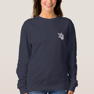 #EJH Sweatshirt voor dames in blauw