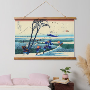 Ejiri in de provincie Suruga Katsushika Hokusai 18 Hangend Wandkleed