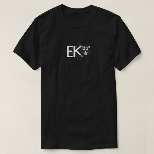 EK86 WHT-LOGO T-SHIRT (Design voorkant)
