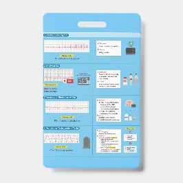 EKG-badge snel naslagwerk Badge