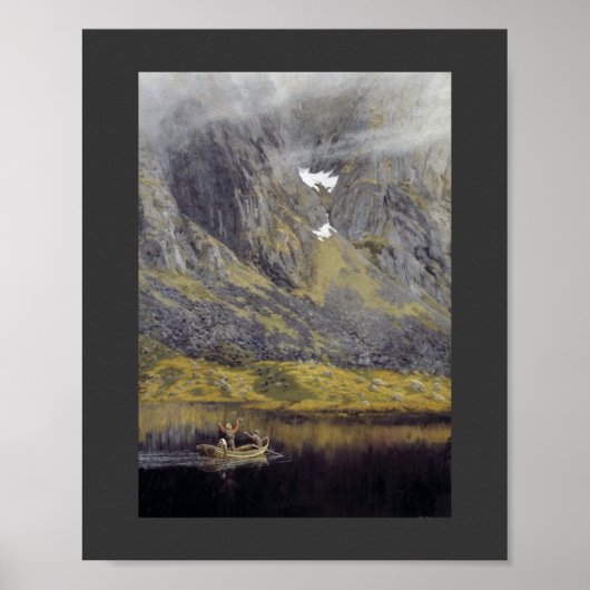 Ekko (Echo op de Fjord) Poster (Voorkant)