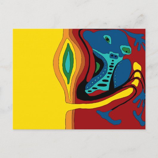 ekos crimped Briefkaart (Voorkant)