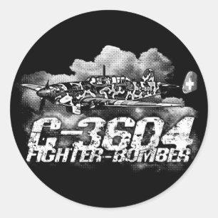 EKW C-36 Classic Ronde Sticker
