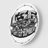 EKW C-36 Grande horloge Horloge Mur Acrylique (Angle)