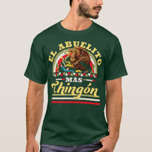 El Abuelito Mas Chingon Mexicaanse opa T-shirt