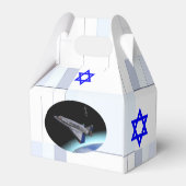 El Al Maslool Space Shuttle Bedankdoosjes (Achterkant)