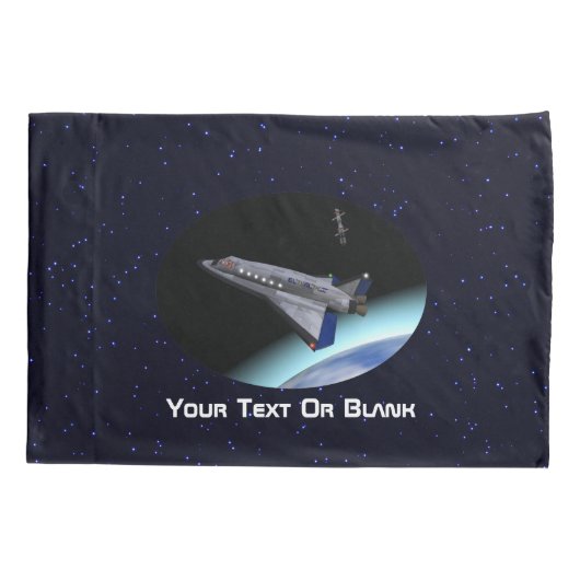 El Al Maslool Space Shuttle Kussensloop (Achterkant)