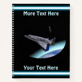 El Al Maslool Space Shuttle Notitieboek (Voorkant)