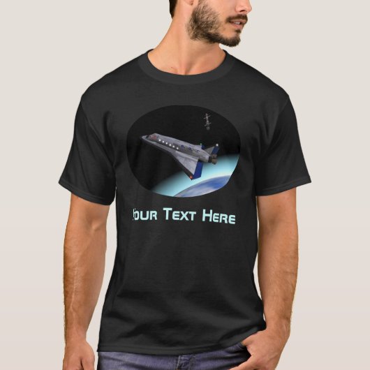El Al Maslool Space Shuttle T-shirt (Voorkant)
