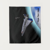 El Al Space Shuttle Wandkleed (Voorkant)