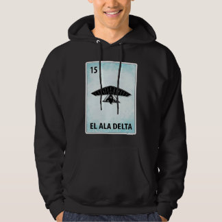 El Ala Delta Mexican Hang Gliding Cards Hoodie