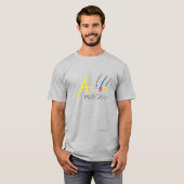 El Americano Gray T-shirt (Voorkant volledig)