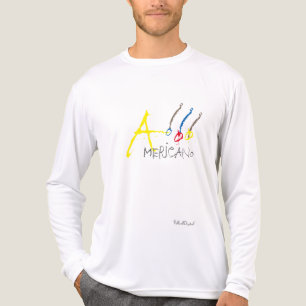 El Americano met lange mouwen Tri-Blend Shirt
