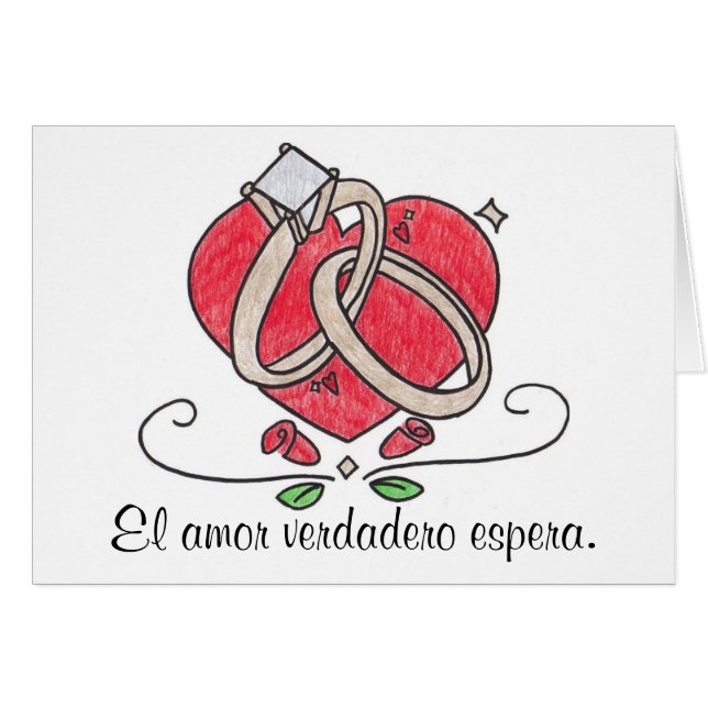 El amor verda dero espera. (Voorkant Horizontaal)