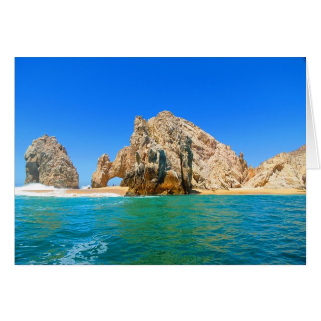 El Arco de Cabo San Lucas Blank Kaart (Voorkant Horizontaal)