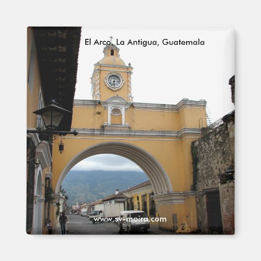 El Arco, La Antigua, Guatemala Magneet (Voorkant)