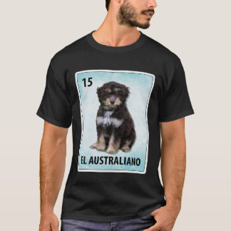 El Australiano Mexicaans Aussiedoodle Kaarten T-shirt