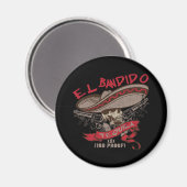 El Bandido Tequila Magnet Magneet (Voorkant / Achterkant)