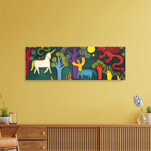 El Bosque Magico de Lucas 2009 Canvas Afdruk (Insitu (Woonkamer))