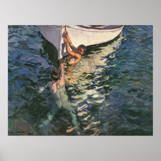 El Bote Blanco Poster (Voorkant)