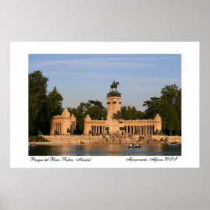El Buen Retiro, Madrid Poster