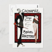 El Cachafaz Tango Briefkaart (Voorkant / Achterkant)