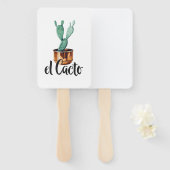 El Cactus Handwaaier (Voorkant en achterkant)