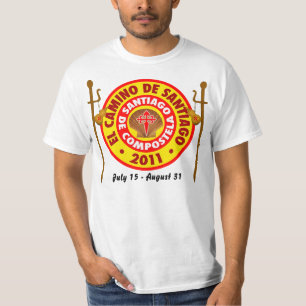 El Camino De Santiago 2011 T-shirt