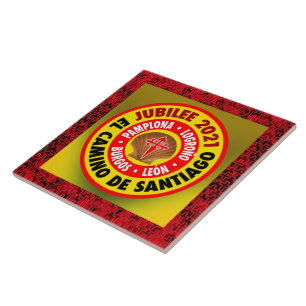 El Camino de Santiago 2021 Tegeltje