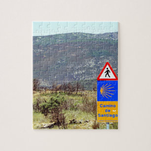 El Camino de Santiago de Compostela, Spanje Legpuzzel