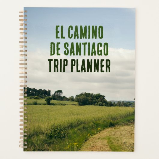 El Camino de Santiago Planner (Voorkant)