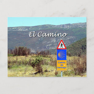 El Camino de Santiago (titel) Briefkaart
