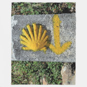 El Camino shell en pijlteken Fleece Deken (Voorkant)