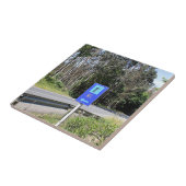 El Camino walker-bord, Spanje Tegeltje (Zijkant)