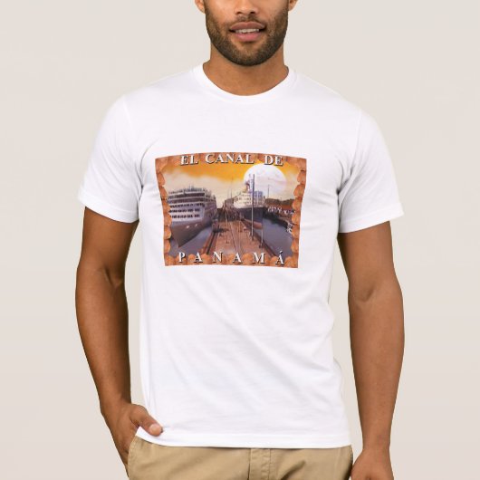 El Canal de Panamá T-shirt (Voorkant)
