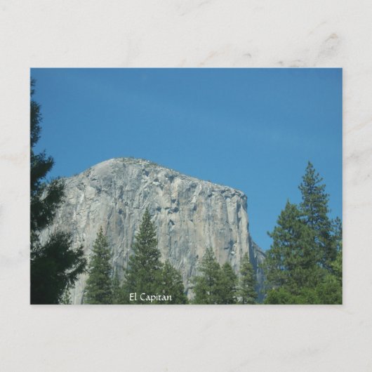 El Capitan Briefkaart (Voorkant)
