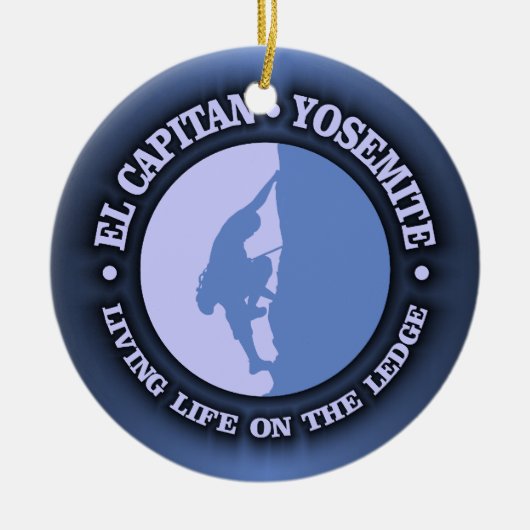 El Capitan Keramisch Ornament (Voorkant)