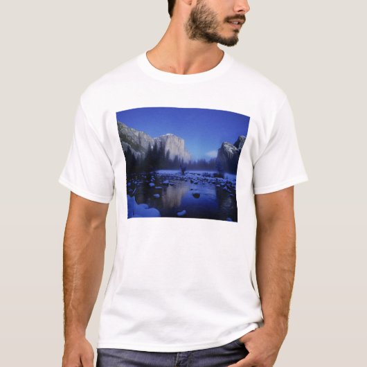 El Capitan Mountain, Yosemite National Park, T-shirt (Voorkant)