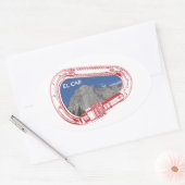 El Capitan Ovale Sticker (Envelop)