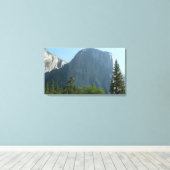 El Capitan uit het Nationaal Park Yosemite Canvas Afdruk (Insitu (Houten vloer))