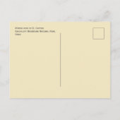 El Capitan, Winter Uitzicht Guadalupe Mountains NP Briefkaart (Achterkant)